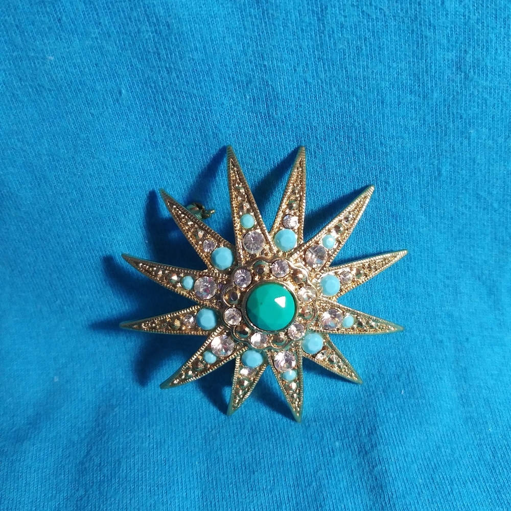 AVON brooch vintage 70s - Picture 2 of 3